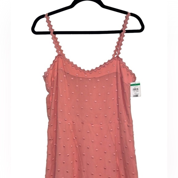 REBECCA TAYLOR Dot Embroidered Crinkle Chiffon Maxi Sundress - Picture 8 of 15